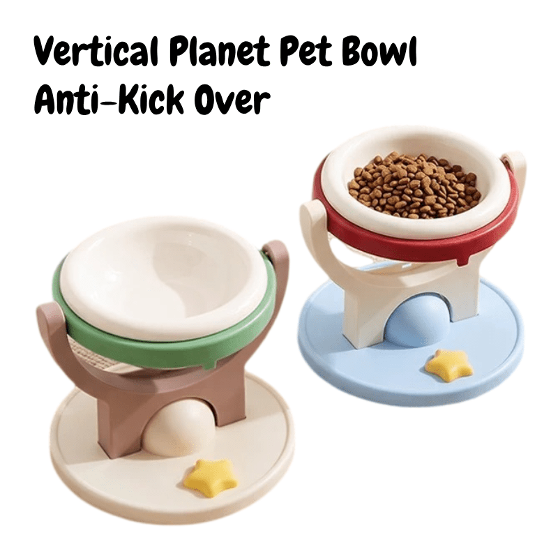 2-in-1 Elevated Pet Bowl, Wall Mounted & Freestanding Adjustable Cat Feeder Bowl - Seekey