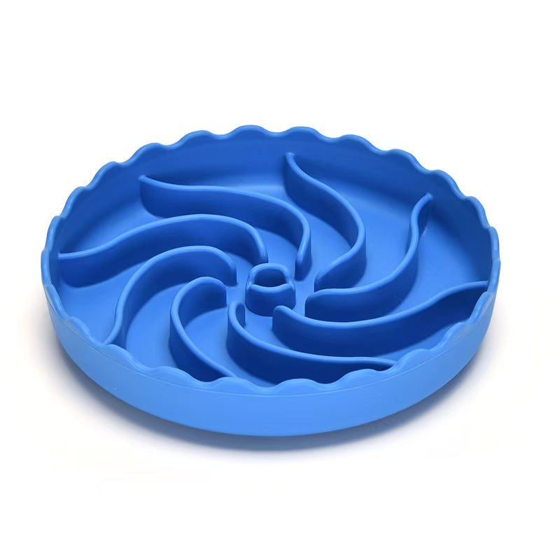 Spiral Slow Feeder Dog Bowl