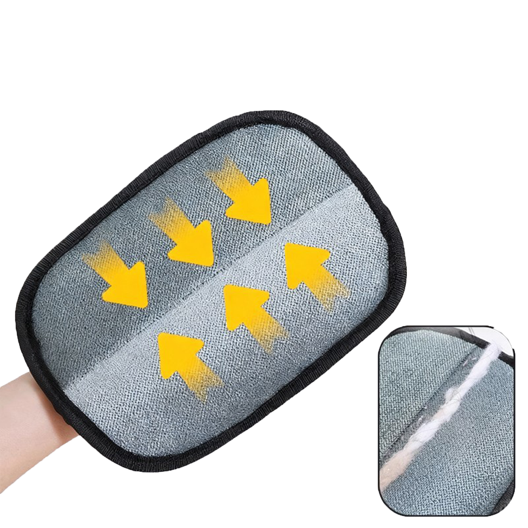 Pet Hair Remover Glove | Instantly Remove Fur from Clothes, Furniture & Bedding