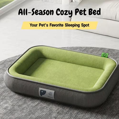 Calming Dog Bed with Neck Support | Ultra-Soft Pet Sofa Bed