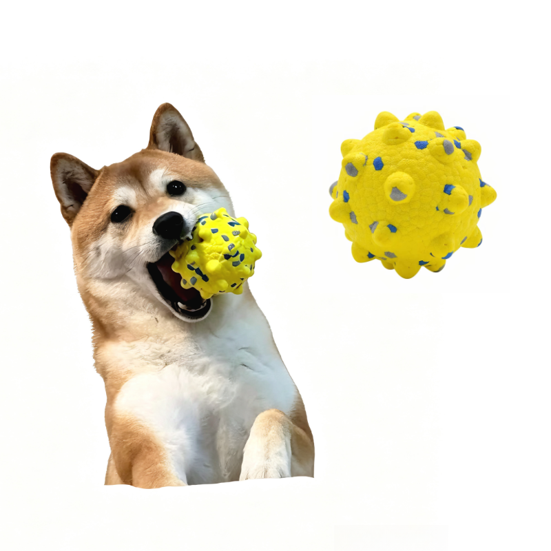 Indestructible Spiky Dental Dog Chew Ball