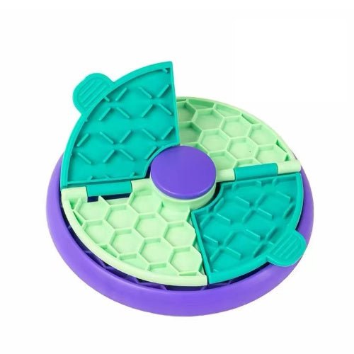 3-in-1 Interactive Pet Puzzle Slow Feeder Bowl - Seekey