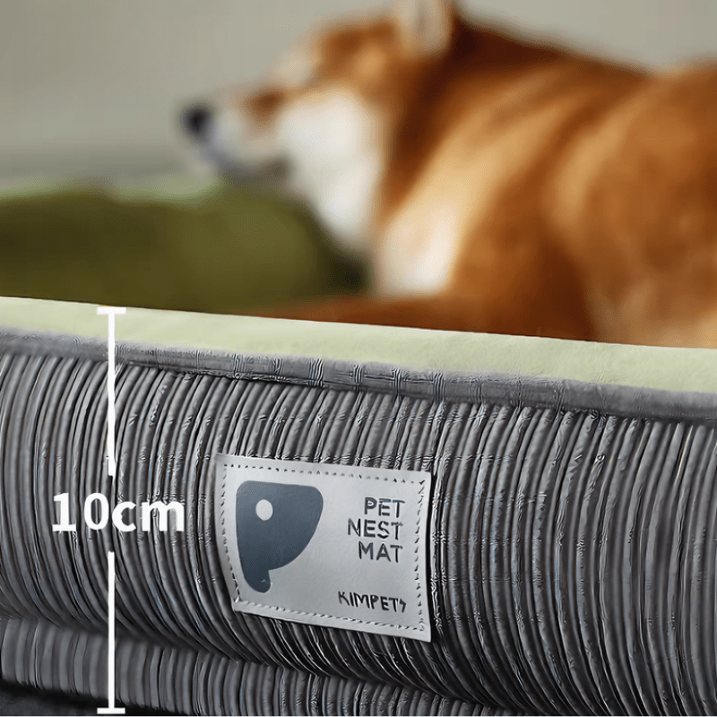 Calming Dog Bed with Neck Support | Ultra-Soft Pet Sofa Bed - Seekey