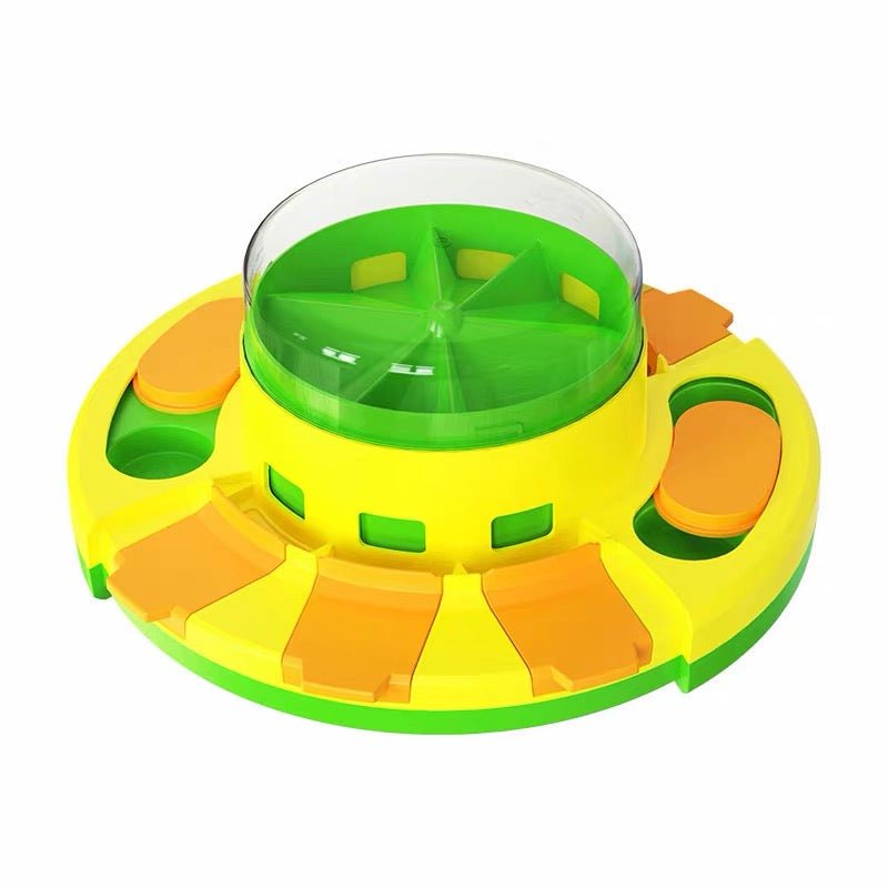 Dog Puzzle Feeder Toy, Interactive Treat Dispenser Slow Feeding Game for Mental Stimulation - Seekey