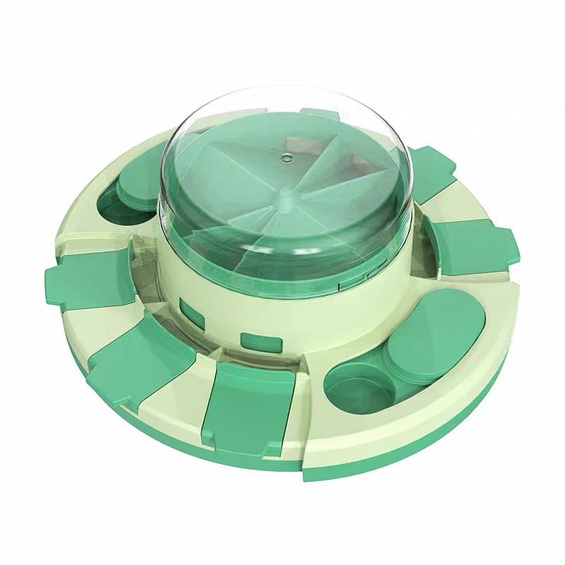 Dog Puzzle Feeder Toy, Interactive Treat Dispenser Slow Feeding Game for Mental Stimulation - Seekey