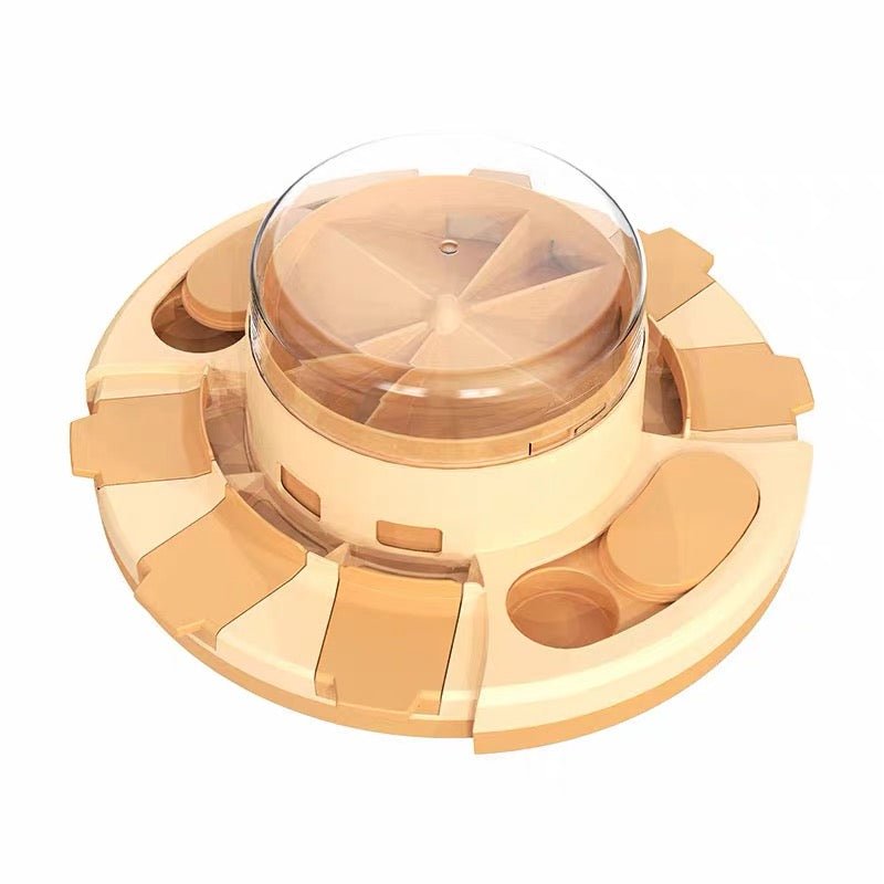 Dog Puzzle Feeder Toy, Interactive Treat Dispenser Slow Feeding Game for Mental Stimulation - Seekey