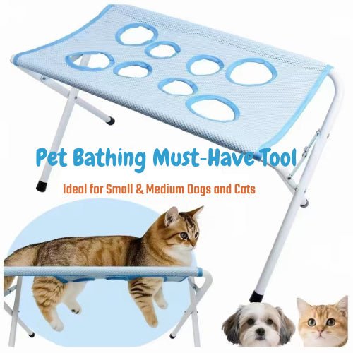 Foldable Pet Bath Grooming Stand - Seekey