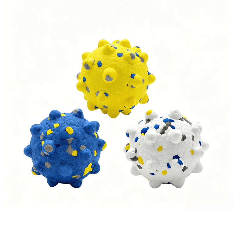 Indestructible Spiky Dental Dog Chew Ball - Seekey