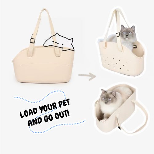 Lightweight EVA Pet Carrier Tote for Small Dogs & Cats - Seekey