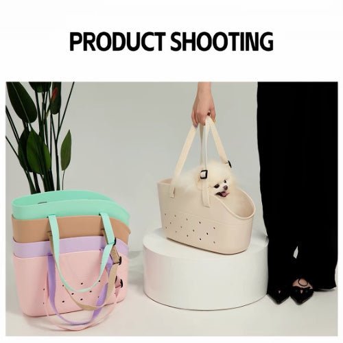 Lightweight EVA Pet Carrier Tote for Small Dogs & Cats - Seekey