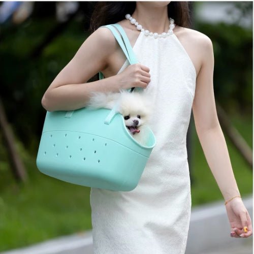 Lightweight EVA Pet Carrier Tote for Small Dogs & Cats - Seekey