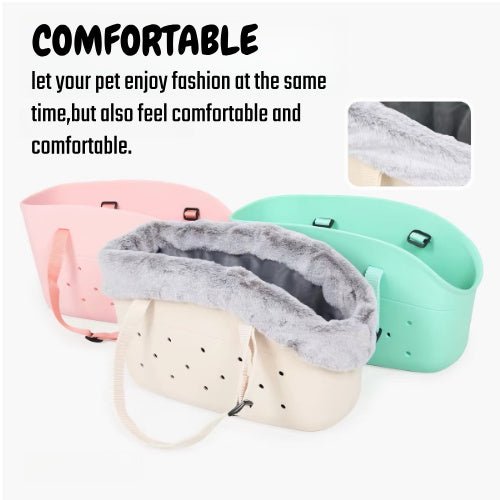 Lightweight EVA Pet Carrier Tote for Small Dogs & Cats - Seekey