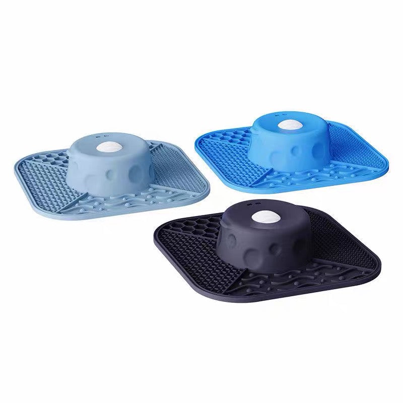 Interactive Silicone Slow Feeder Lick Mat Set - main product view