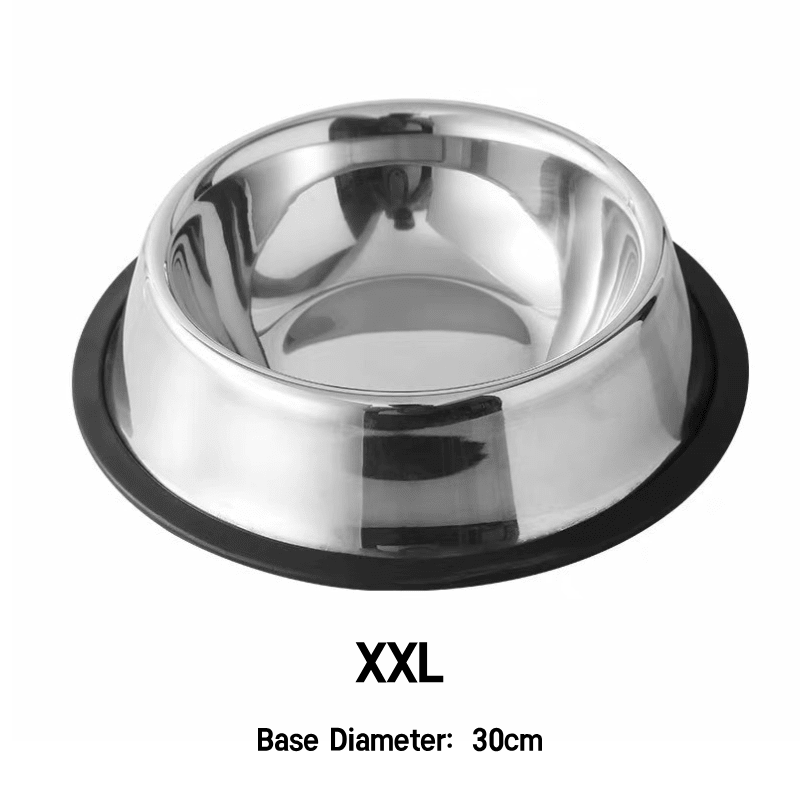 Non-Slip Stainless Steel Pet Bowl - Seekey