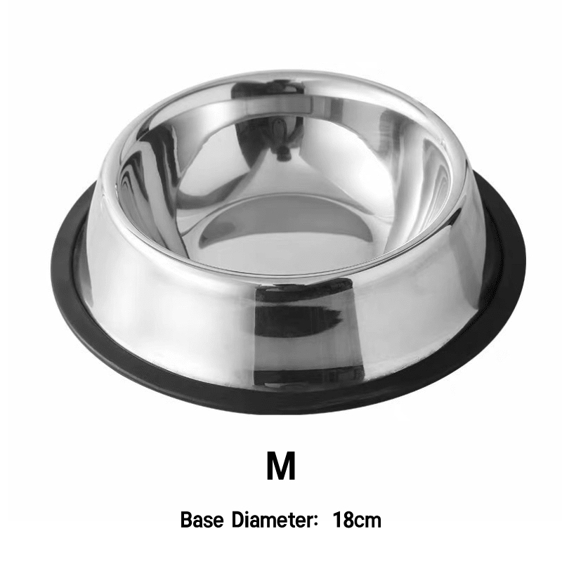 Non-Slip Stainless Steel Pet Bowl - Seekey