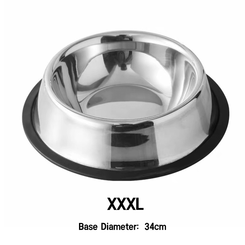 Non-Slip Stainless Steel Pet Bowl - Seekey