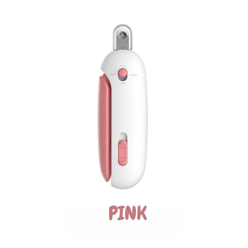 Pet Nail Clippers for Dogs & Cats – Safe Precision Nail Trimmer with Ergonomic Non-Slip Handle - Seekey