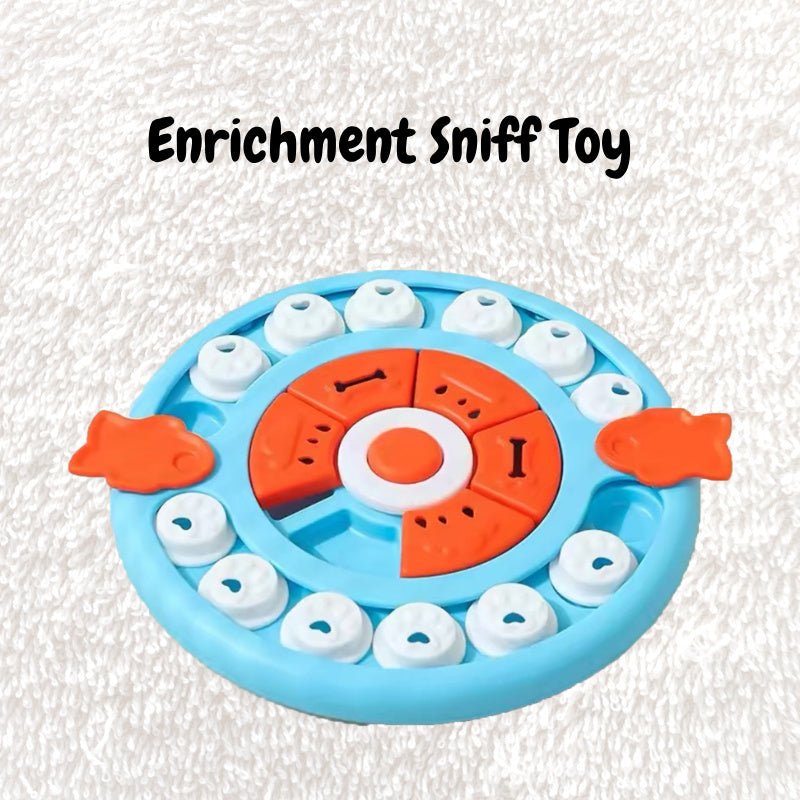 Pizza Snuffle Puzzle Toy | Interactive Dog Enrichment Toy - Seekey