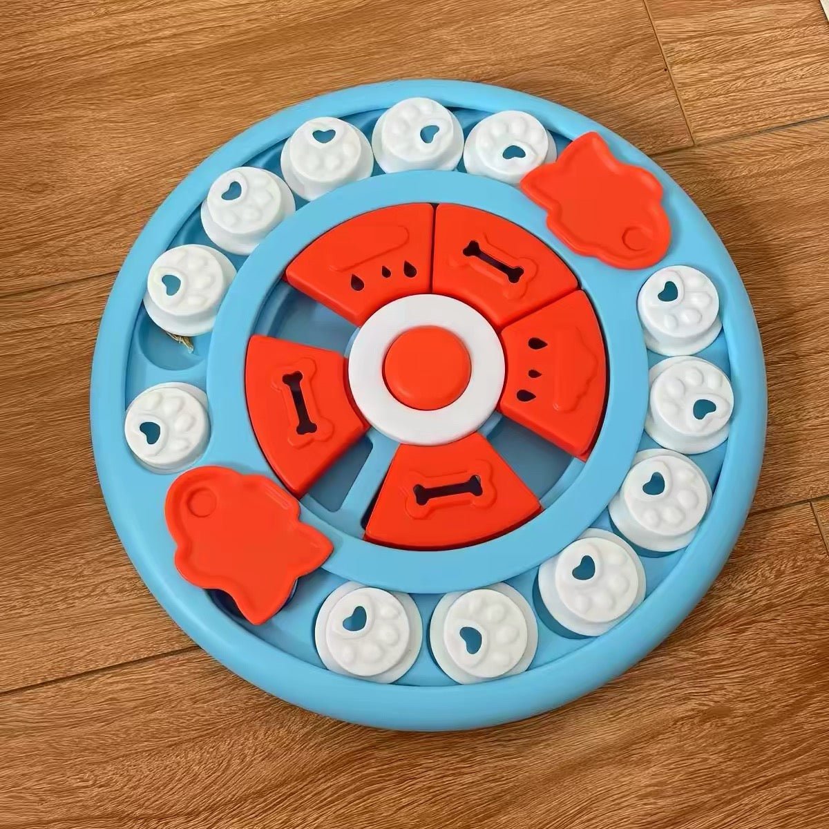Pizza Snuffle Puzzle Toy | Interactive Dog Enrichment Toy - Seekey