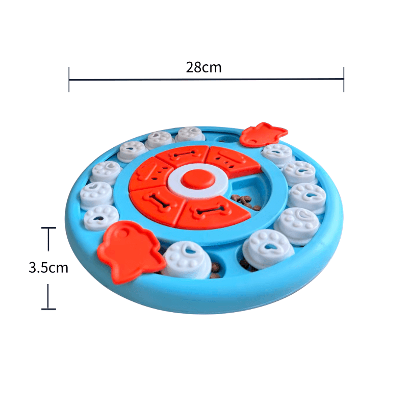 Pizza Snuffle Puzzle Toy | Interactive Dog Enrichment Toy - Seekey