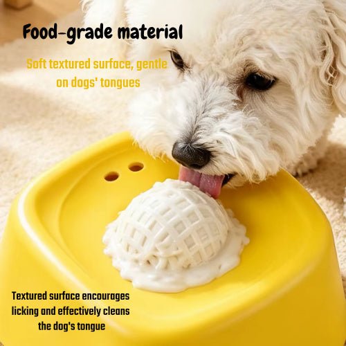 Rolling Ball Pet Licking Slow Feeder Bowl - Seekey
