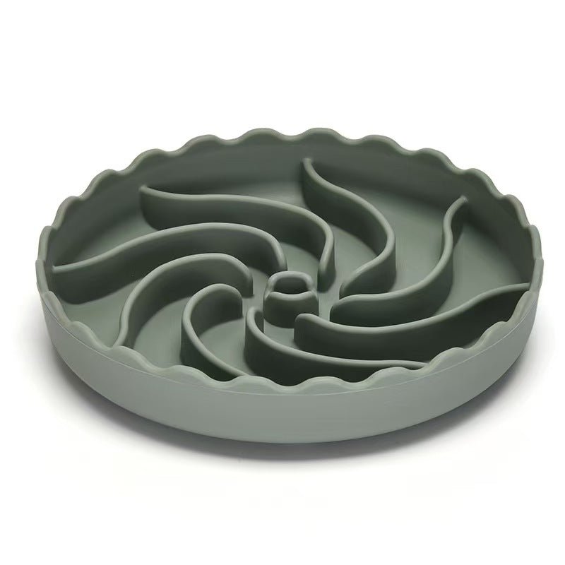 Spiral Slow Feeder Dog Bowl - Seekey