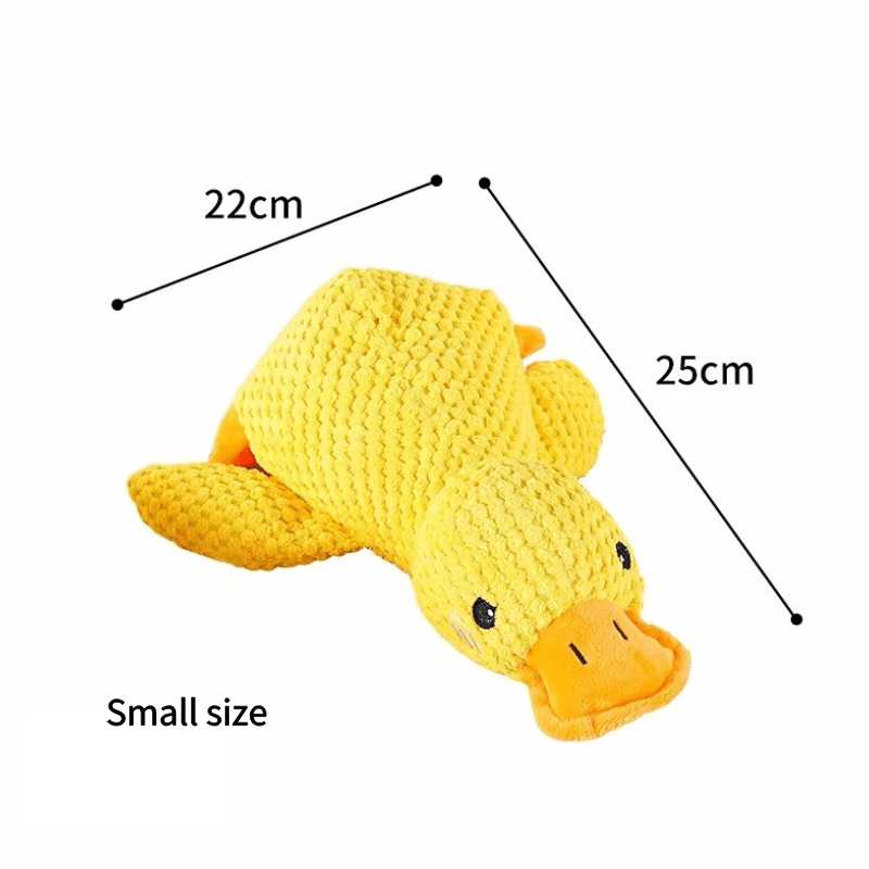 Squeaky Duck Dog Toy | Soft Plush Companion Toy for Dogs - Seekey