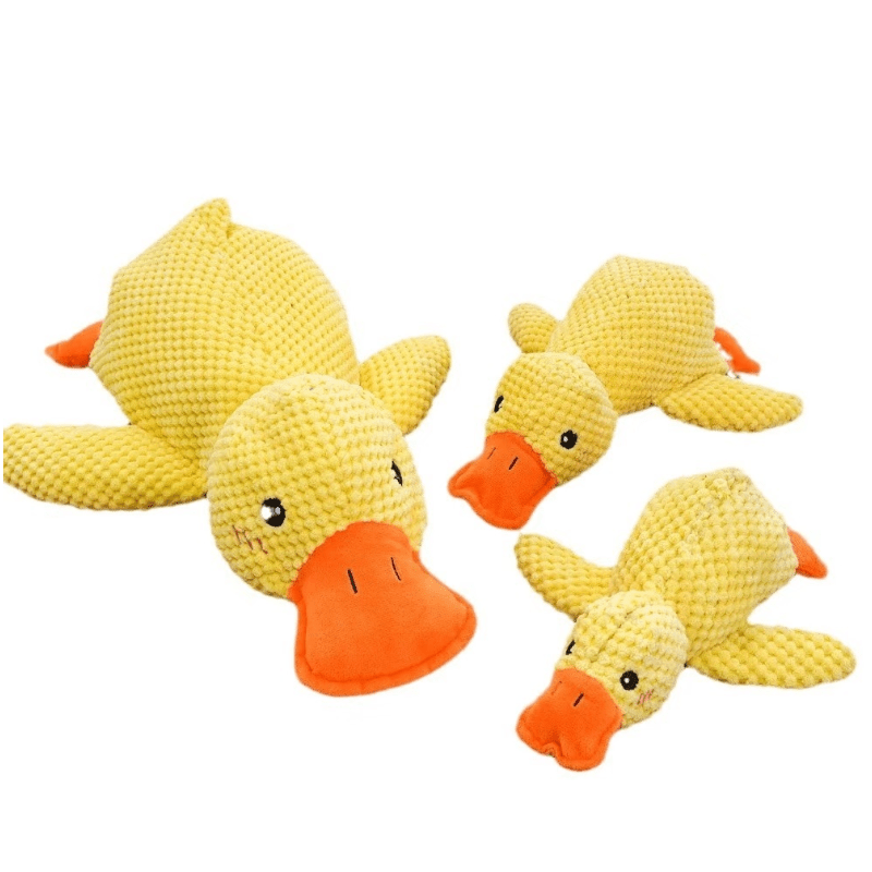 Squeaky Duck Dog Toy | Soft Plush Companion Toy for Dogs - Seekey