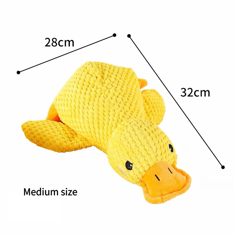 Squeaky Duck Dog Toy | Soft Plush Companion Toy for Dogs - Seekey