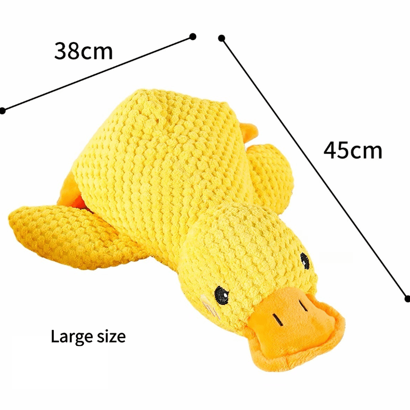Squeaky Duck Dog Toy | Soft Plush Companion Toy for Dogs - Seekey